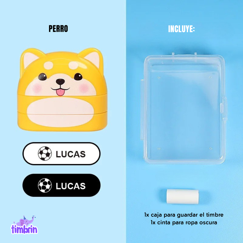 Timbre dual (Blanco y negro) - Timbrin™