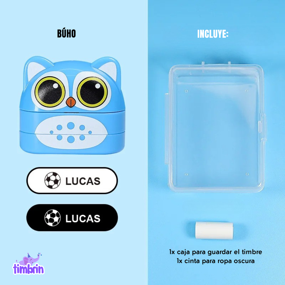 Timbre dual (Blanco y negro) - Timbrin™