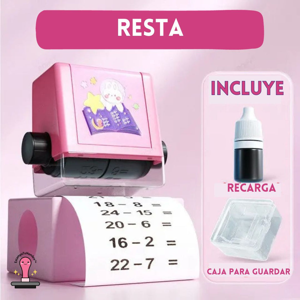 MathRollers™ - Sellos rodantes de matemáticas