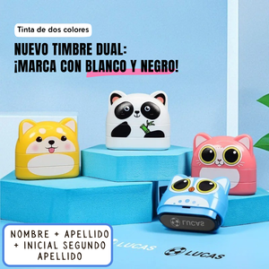Timbre dual (Blanco y negro) - Timbrin™