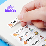 Stickers con nombre (60 stickers)