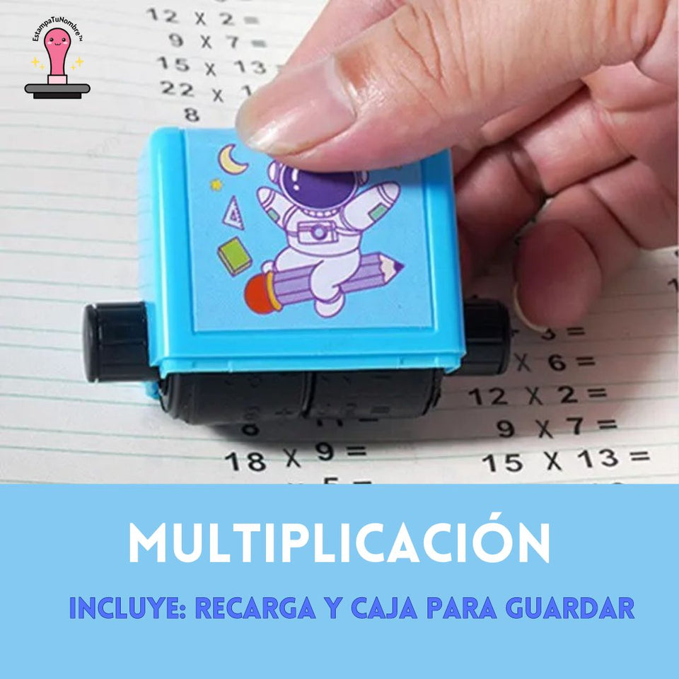 MathRollers™ - Sellos rodantes de matemáticas