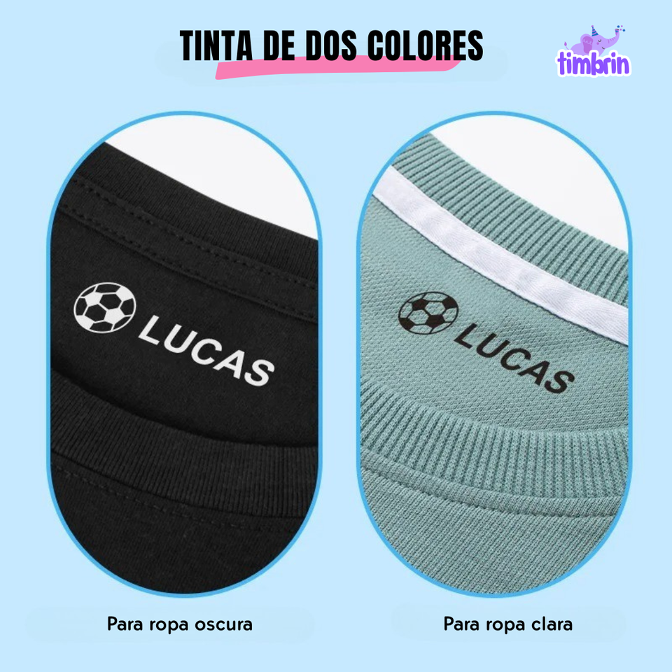 Timbre dual (Blanco y negro) - Timbrin™